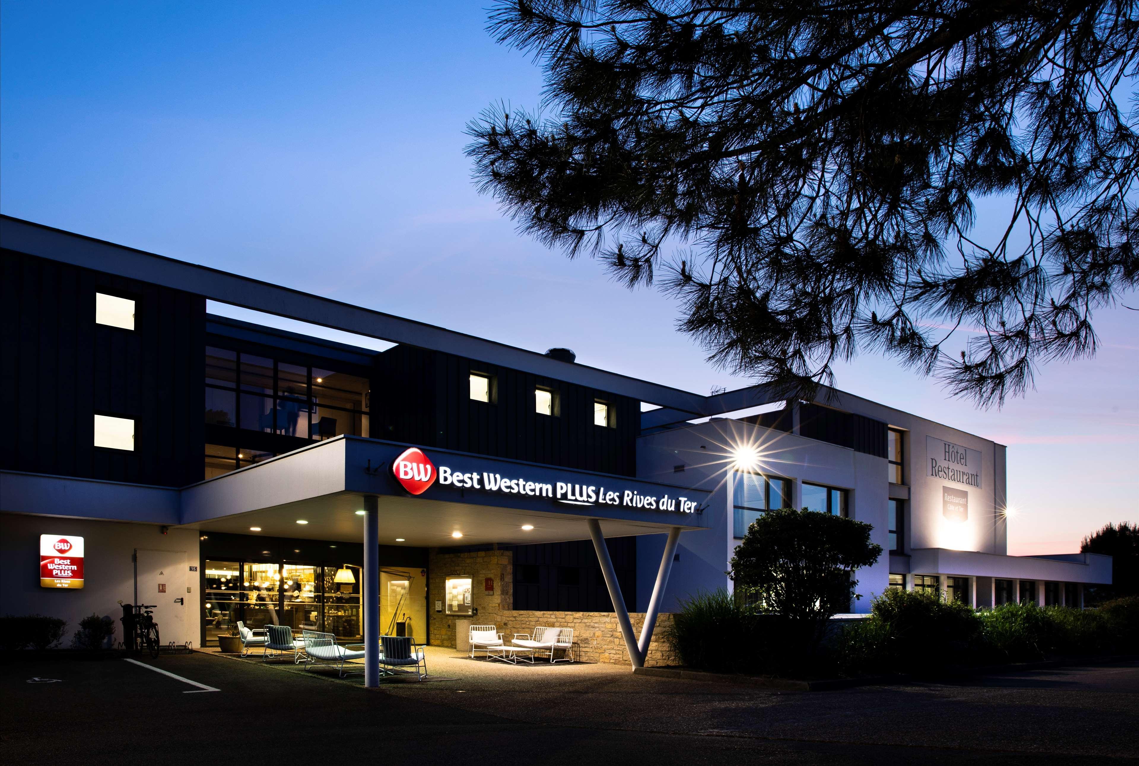 Best Western Plus Hotel Les Rives Du Ter Larmor-Plage Exterior photo
